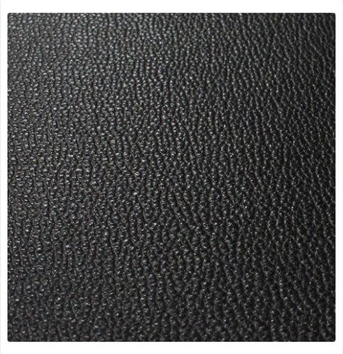 Glossy Black Finished Leather