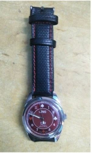 Red St Casual Wrist Watch