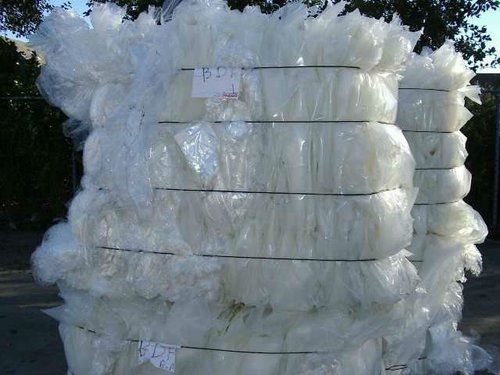 Irregular Ldpe White Film Scrap