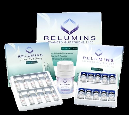 Relumins Advanced Glutathione 1400Mg Plus Booster Injection