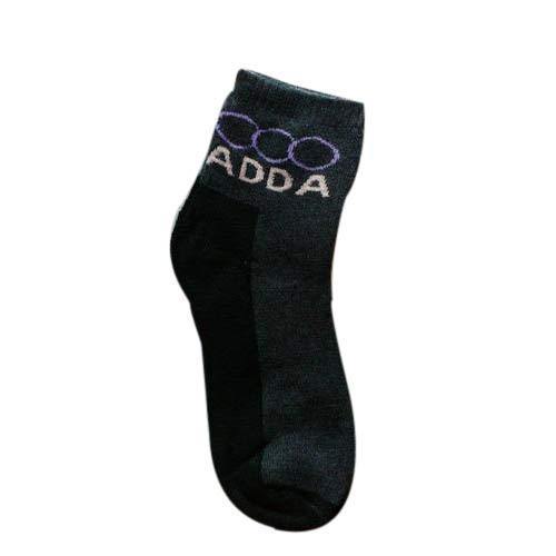 Black Ankle Length Men Socks