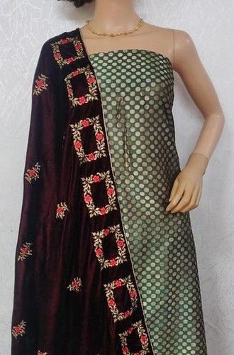 Vary Designer Ladies Velvet Dupatta