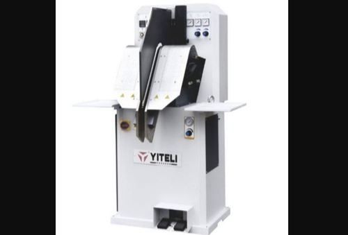 White Heavy Duty Shoe Vamp Crimping Machine