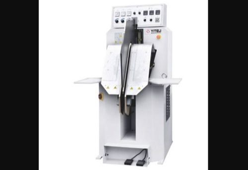 White Shoe Upper Long Mould Vamp Crimping Machine