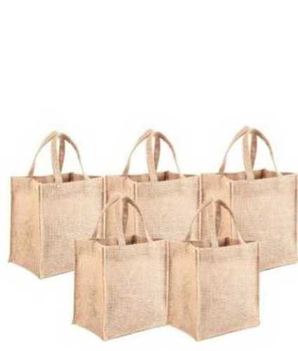 White Eco Friendly Designer Jute Bags