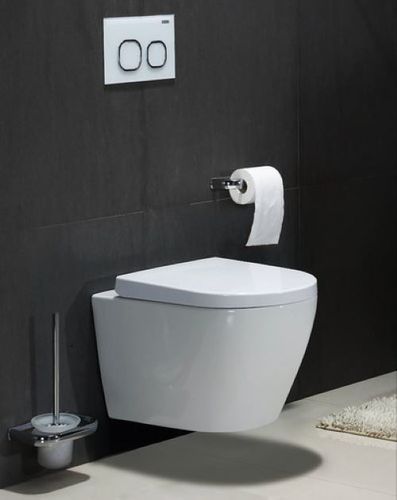 White Fine Finish Wall Hung Toilet (K403Wht)