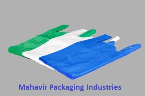 Multicolor Hdpe Plastic Carry Bags