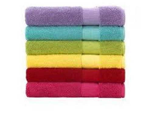 Plain Cotton Bath Towels