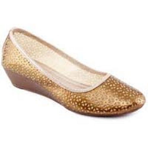 Various Colors Are Available Plain Ladies Belly Shoes