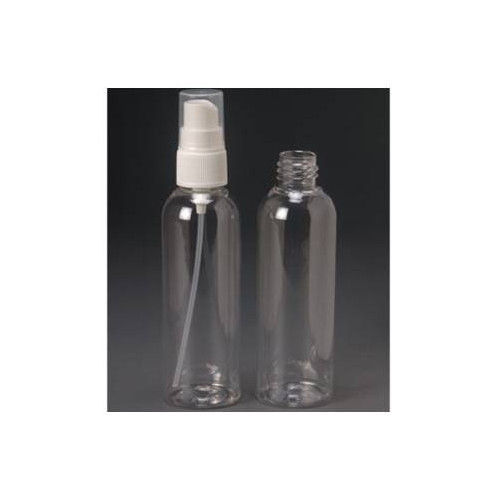 Transparent Spray Pump Round Bottle With 20 Mm