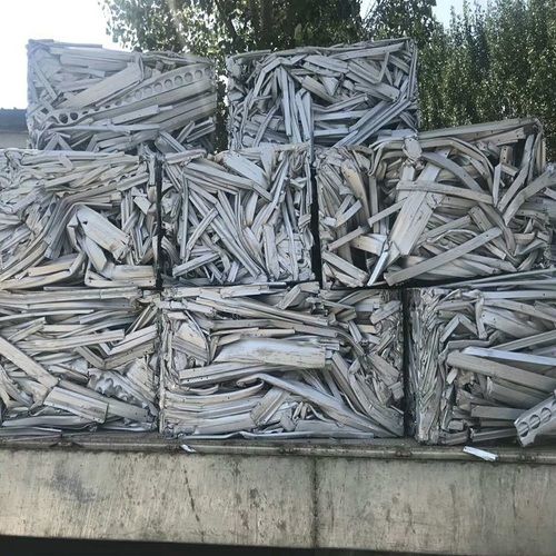 6063 Aluminum Extrusion Scrap - Good Quality, Gray Color, Ideal for Recycling, Aluminium Tense Type