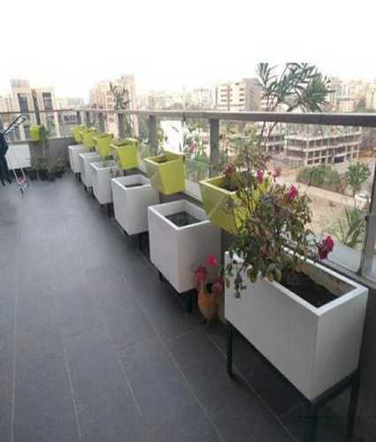 Aarav Art Brand Rectangular FRP Planters