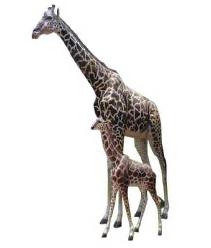 Aarav Art FRP Giraffe Statue 8-12 Feet