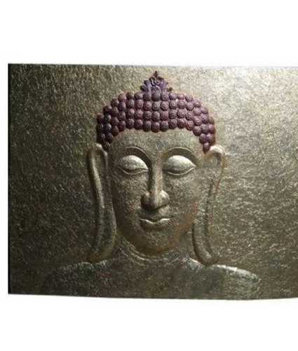 Glossy Finish FRP Buddha Wall Mural