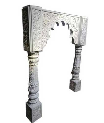 Light In Weight Off White Frp Temple Pillar For Decoration