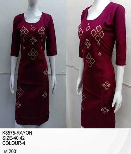 collar kurti