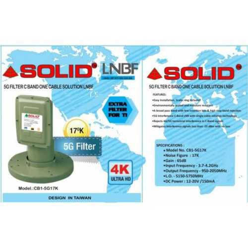 SOLID 5G Filter C-Band One Cable Solution By Headend Info Services