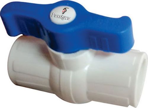 White And Blue UPVC Ball Valve