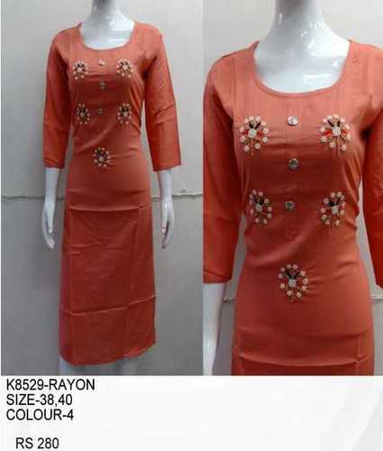 crepe kurtis