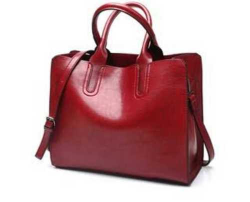 Any Ladies Leather Hand Bag 