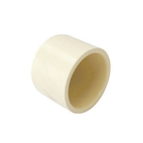 Cream Round Shape Cpvc End Cap