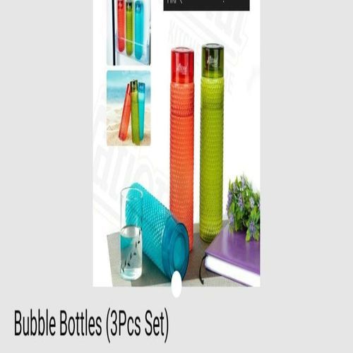 National Bubble Bottles 3 Pc Set