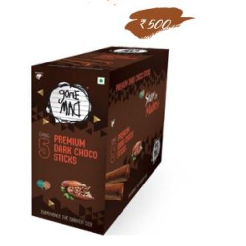 Gone Mad Premium Dark Choco Sticks Gang Of 5 pack Of 10