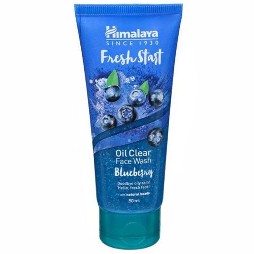 Himalaya Fresh Start Oil Clear Face Wash Blueberry 50ml - 7003438