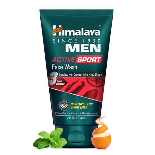 Himalaya Men Active Sport Face Wash 100ml - 7003186