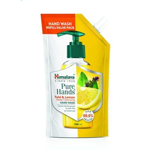 Himalaya Pure Handstulsi & Lemon Deep Clean Hand Wash 750ml - 7004276