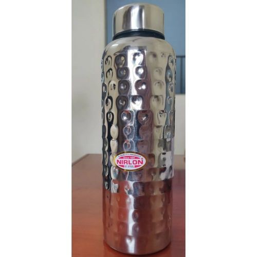 Nirlon Dew Hammered Stainless Steel Bottle 750ml