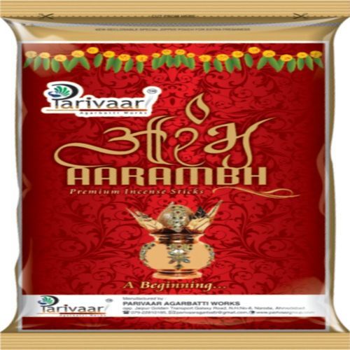 Parivaar Aarambh Incense Sticks, 150 Gm Zipper