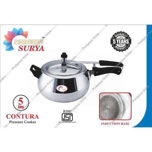 Prodigious Surya 5l Contura Pressure Cooker Induction Base at