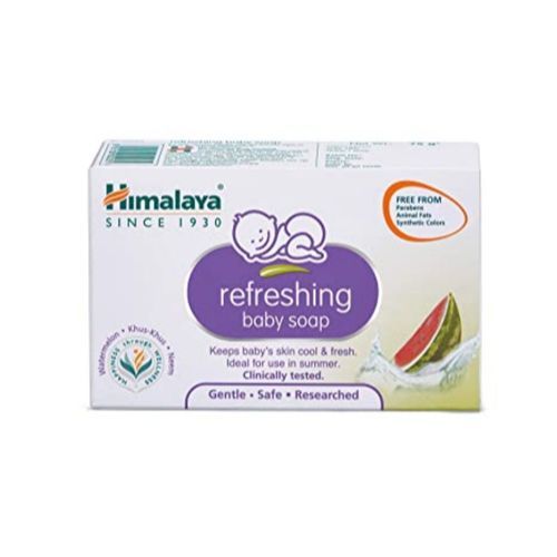 Himalaya Refreshing Baby Soap 75g Dual Language - 7001748