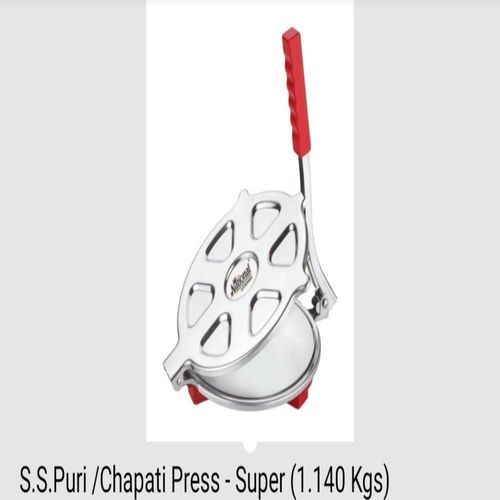 Multicolor National S.S Puri And Chapati Press Super 1.140 Kgs