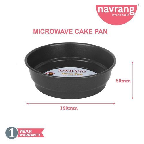 Navrang Nonstick Micro Wave Cake Pan Without Box