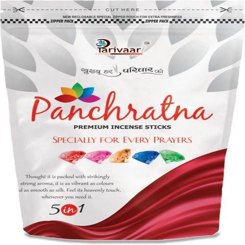 परिवार पंचरत्न अगरबत्ती, 470 ग्राम स्टैंडी ज़िपर