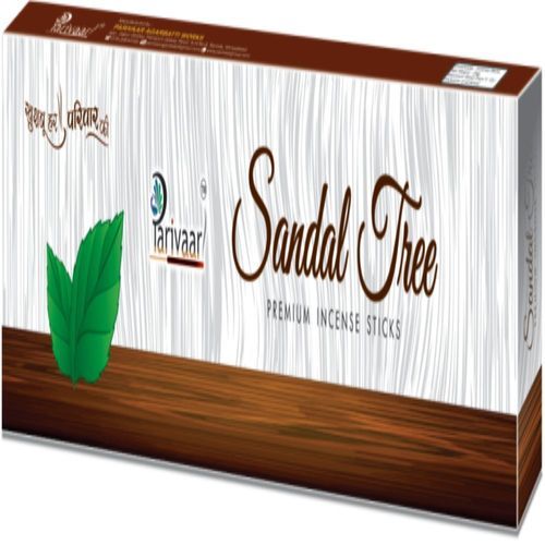 Plastic Parivaar Sandal Tree Incense Sticks, 45 Gm Box