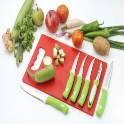 Tizer Lifestyle Choping Bord With Four Knife