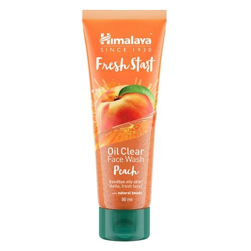 Himalaya Fresh Start Oil Clear Fw Peach 50ml - 7003437