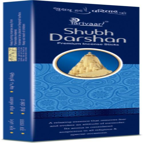 Parivaar Shubh Darshan Incense Sticks, 100 Gm Box