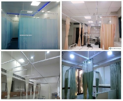 Customized Hospital Curtains With Chemically Treated Fabrics