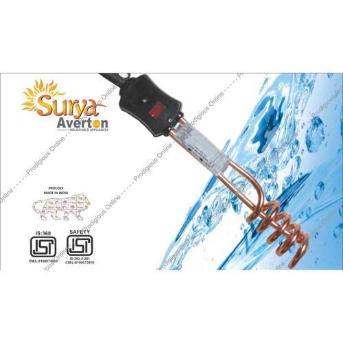 Surya Averton Ir-1500, Water Heater Rod - Copper