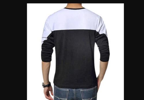 Dual Color Mens Casual Full Sleeve T-Shirts Age Group: Adult