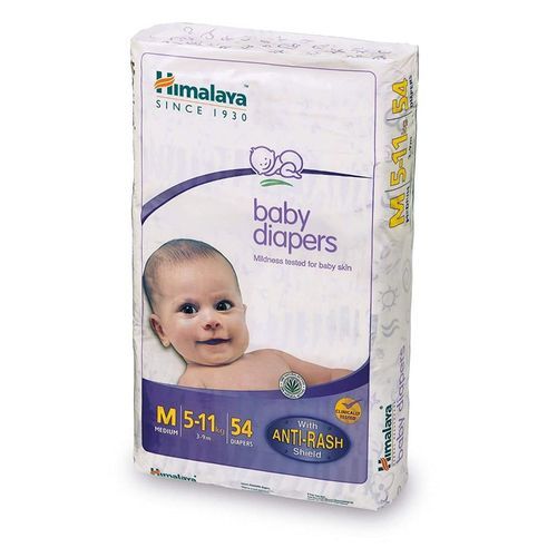 Himalaya Baby Diapers Medium 54's - 7002049