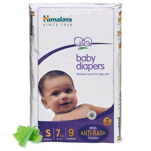 Himalaya Baby Diapers Medium 9's - 7001790