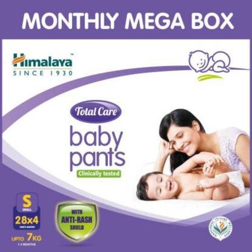 Himalaya Total Care Baby Pants | With Anti-Rash Shield & Wetness Indicator  | Size Medium: Buy packet of 9.0 diapers at best price in India | 1mg