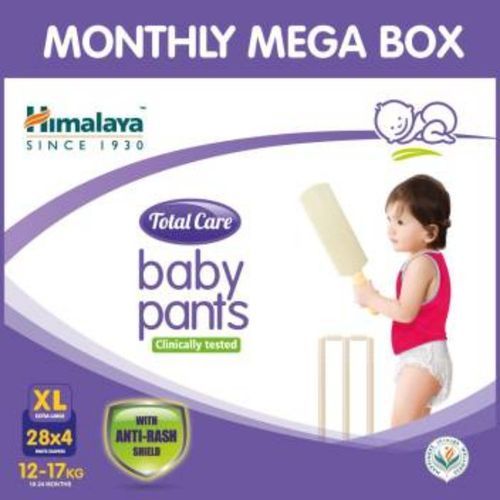 Buy Himalaya Total Care Baby Diaper Pants  Extra Large 1217 kg With  AntiRash Shield Online at Best Price of Rs 757  bigbasket