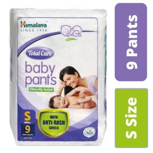 Himalaya Total Care Baby Pants Diapers-s-9's - 7002745