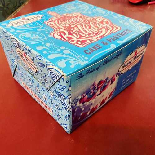 Matte Lamination Printed Cake Packaging Box